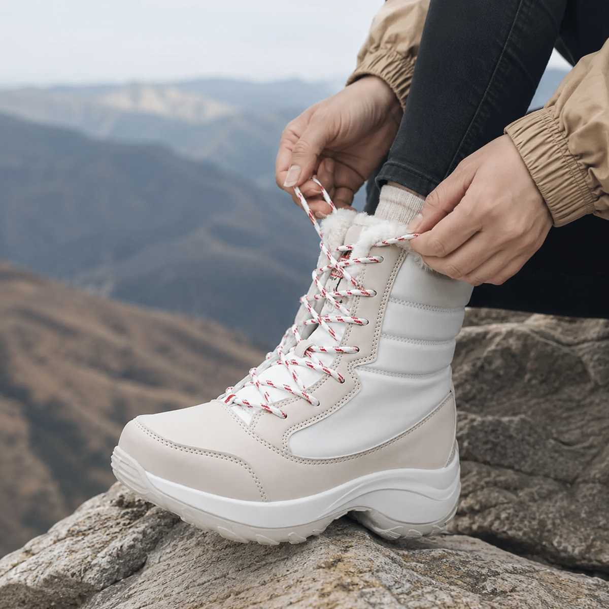chaussures Femme - chaussures antidérapantes - Bottes Chic