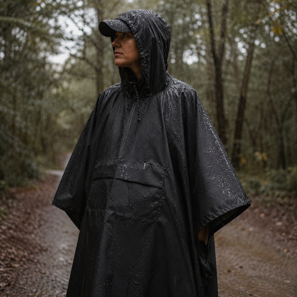 Poncho de pluie - Trekking - Randonnée - Vélo - VTT