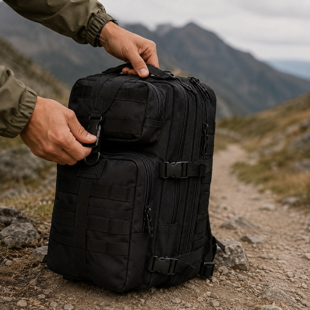Sac à Dos Imperméable Homme Femme 35L Randonnée Ultra Résistant