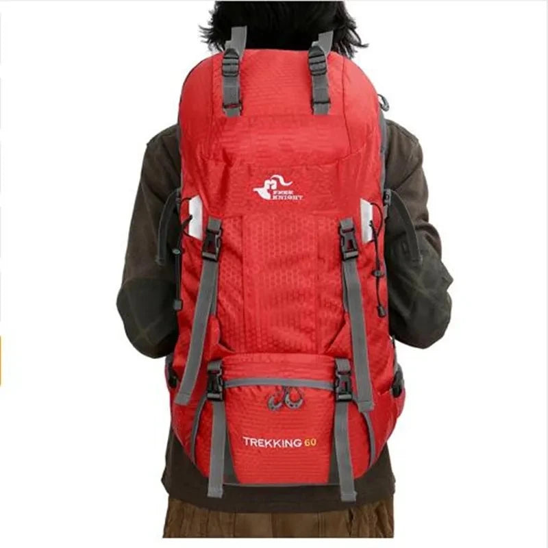 Sac à Dos 60L - Trekking Randonnée Montagne léger résistant et imperméable