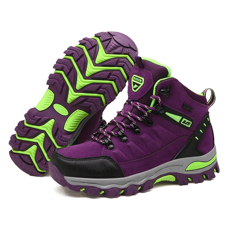 Chaussures Randonnée Femme Trekking - Montagne Outdoor-Alpine
