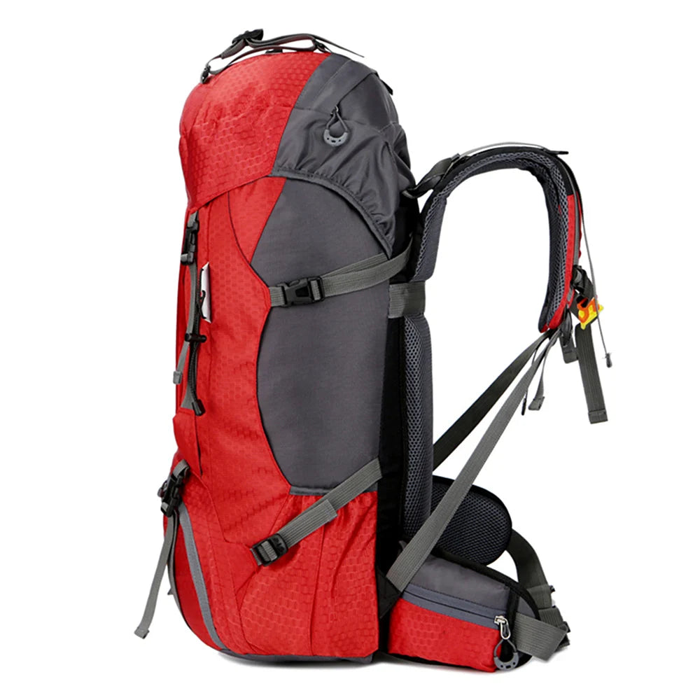 Sac à Dos 60L - Trekking Randonnée Montagne léger résistant et imperméable