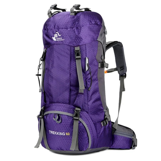 Sac à Dos 60L - Trekking Randonnée Montagne léger résistant et imperméable