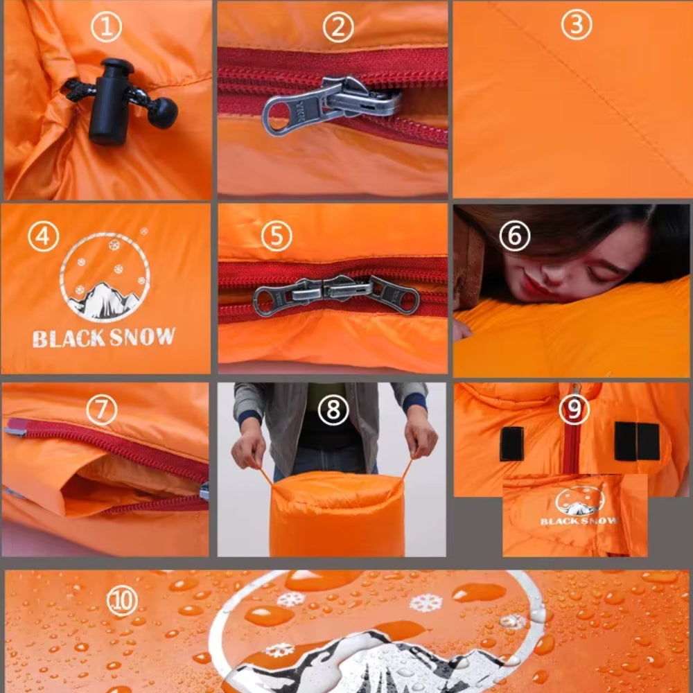 Sac de couchage 0° Duvet Trekking - Ultra Light 4 Saisons - moins 1kg