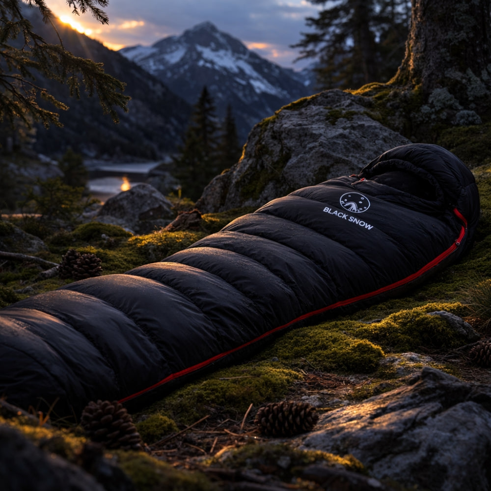 Sac de couchage 0° Duvet Trekking - Ultra Light 4 Saisons - moins 1kg