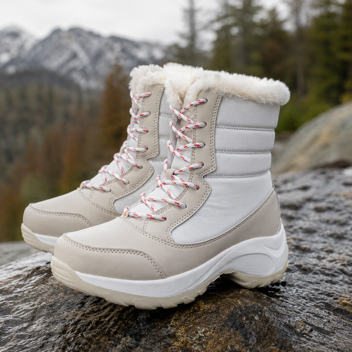 chaussures Femme - chaussures antidérapantes - Bottes Chic