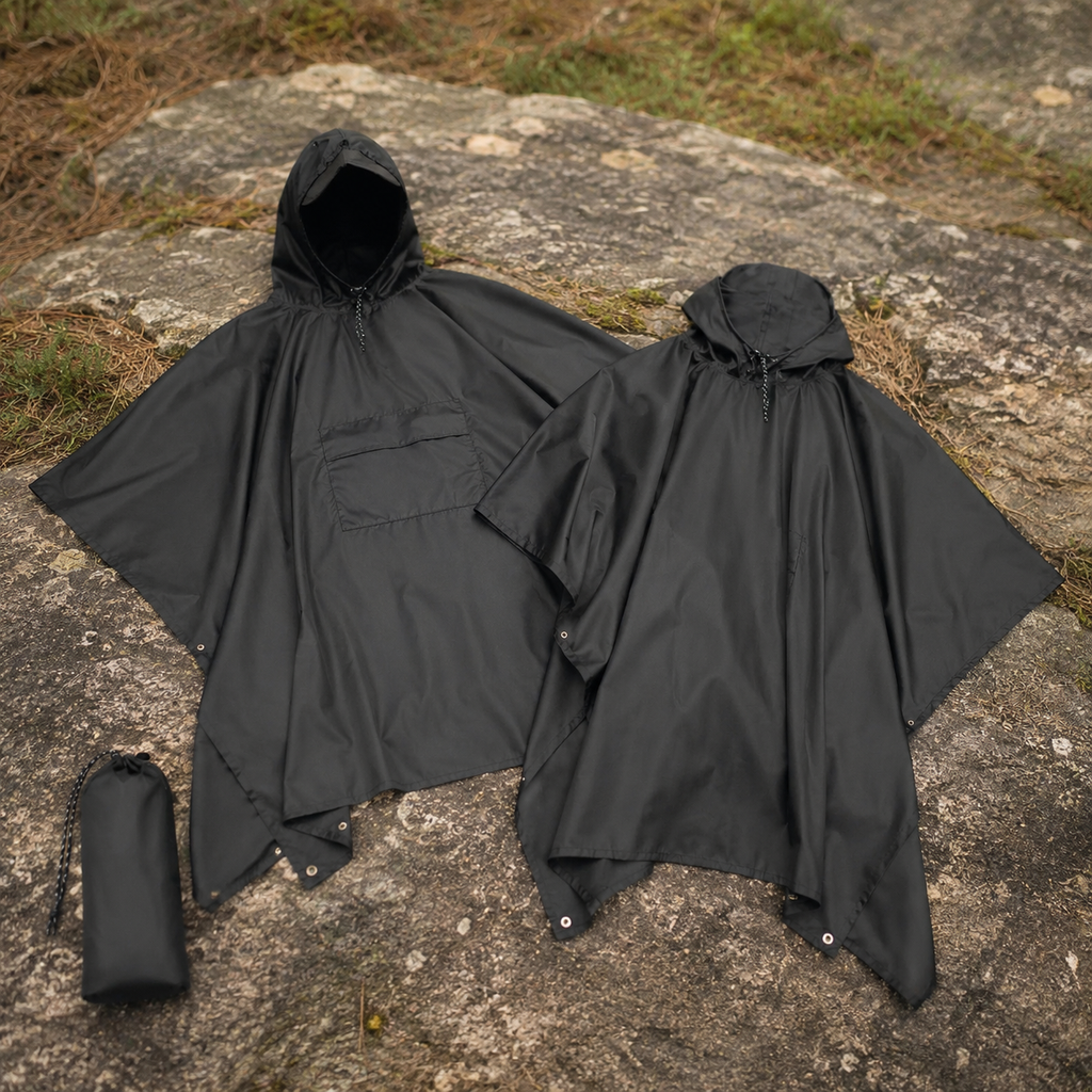 Poncho de pluie - Trekking - Randonnée - Vélo - VTT