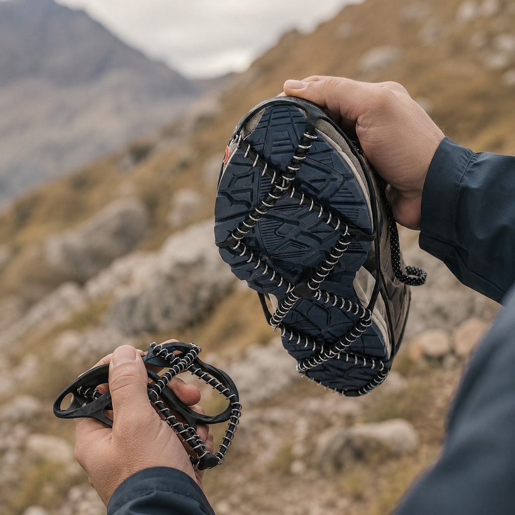 Chaînes pour Chaussures - Crampons Neige et Montagne