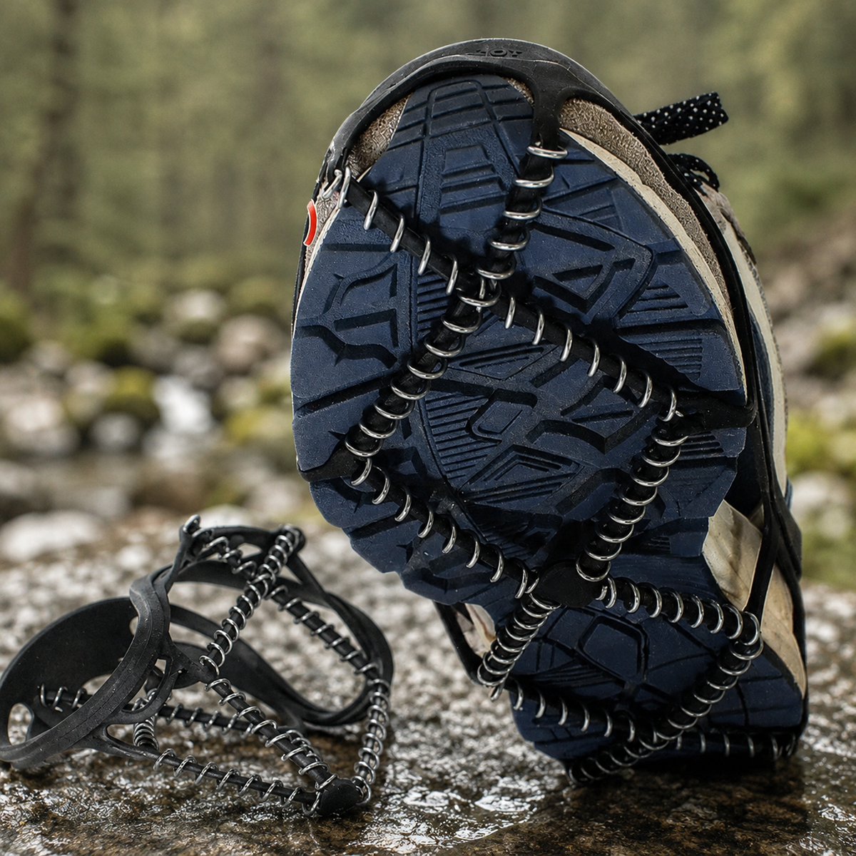 Chaînes pour Chaussures - Crampons Neige et Montagne